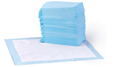 Dog and Puppy Pee Pads, 5-Layer Leak-Proof Super Absorbent, 22x22" 50 Count