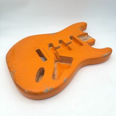 MJT Stratocaster Body Alder Relic Nitro Light mjt6644