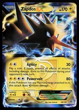 Zapdos EX 48/135 Holo Plasma Storm Pokémon Card