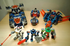 6 LEGO NEXO KNIGHTS SETS: 70322  & 70351 & 70364 & 70362 & 70366 & 70319