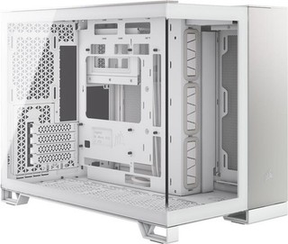 Corsair Gehäuse 2500X M ATX TG White Satin Gray (B Ware)