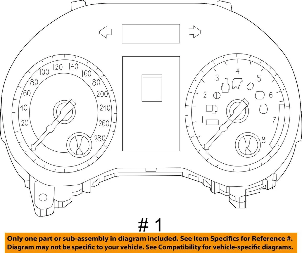 2019-2019 梅赛德斯-奔驰 Gla250 速度表仪表组仪表 L2RVP — 第 4/4 张图片
