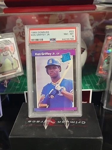 1989 Donruss Ken Griffey Jr. #33  PSA 8 RC