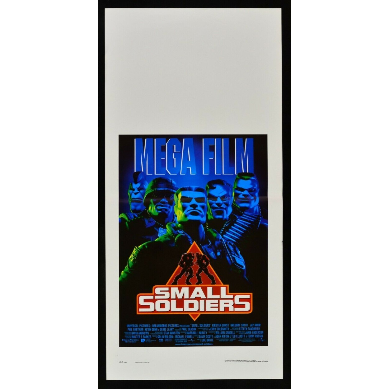 Locandina originale film Small Soldiers (1998) - Regia di Joe Dante