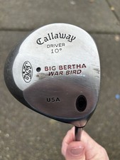 Callaway Big Bertha Warbird Driver 10 Deg RCH 90 Reg Flex Graphite RH New Grip