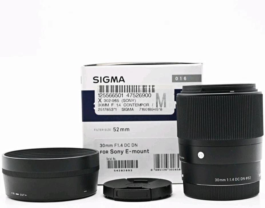 Sony E-mount f/1.4 Lenses 30mm Focal for sale - eBay