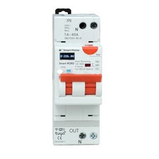 Salvavita Differenziale Wi Fi con Riarmo Automatico e Display 1-40A 9kW max 30mA