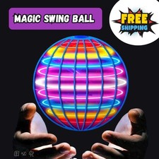 FLY Spinning Top UFO Flying Toy LED 360° Drone Flying Ball