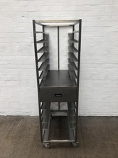 11 Runner 18" X 30" Stainless Steel Bakery Rack with Drawer
