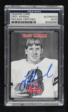 PSA/DNA 2007 Kellogg's All Stars Troy Aikman Certified Authentic Auto Auto 6fs