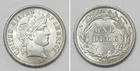 X7641  1907 Barber Dime 10c, AU+++/BU