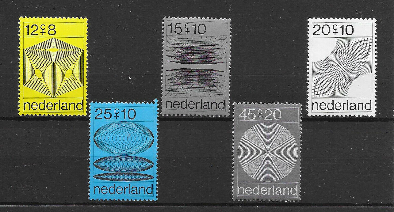 Netherlands 1970 SG1106-1110 Welfare Funds MNH Set, Cat £7.75,