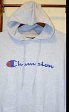 NEW Champion Athleticwear Men's Hoodie Sweatshirt in Grey Size 2XL Big Tall