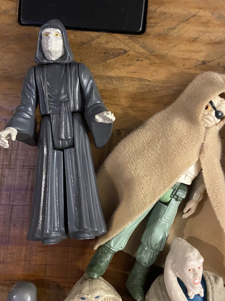 12 Vintage Star Wars Figures Job Lot Bundle Original Kenner / Palitoy