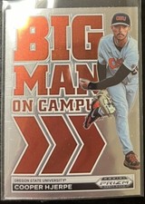 2022 Panini Prizm Draft Picks Big Man On Campus Cooper Hjerpe #BMC-CH Cardinals