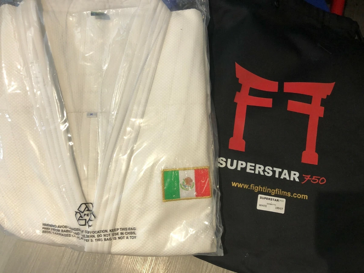 New Fighting Films SUPERSTAR 750 JUDOGI GI IJF approved White