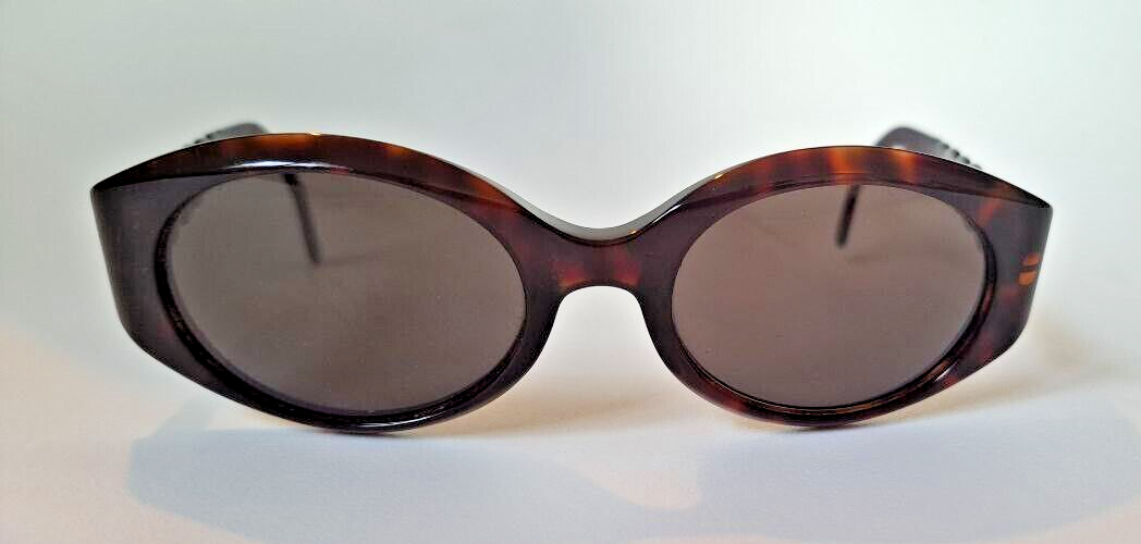 Vintage Yves Saint Laurent YSL 6564 Y644 marrone donna