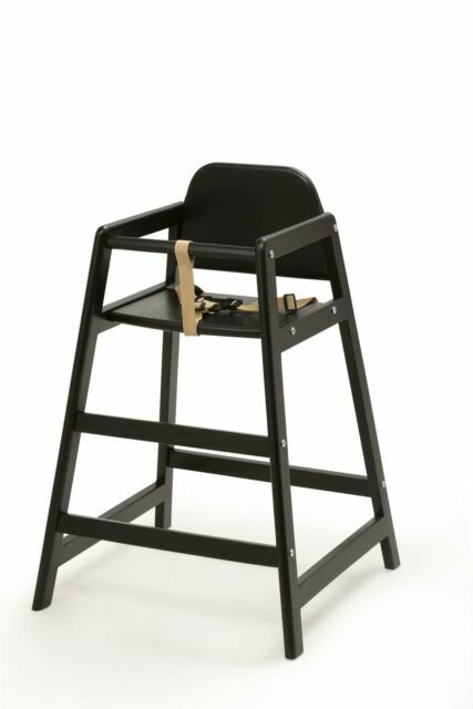 stackable wooden high chairs for restaurants