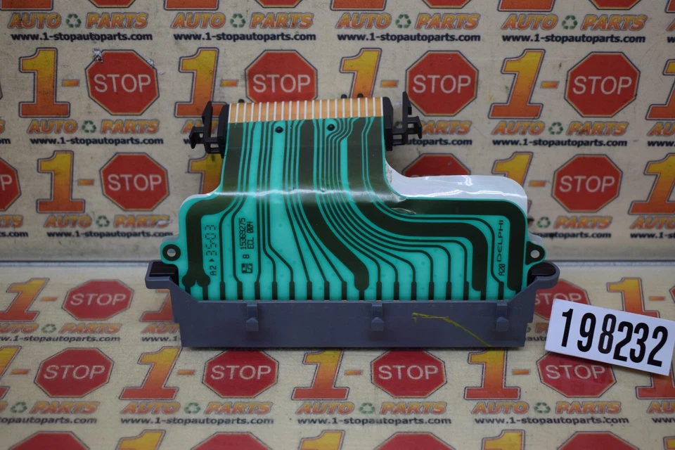 GMC ENVOY 2003 2004 2005 CARROCERÍA MÓDULO DE CONTROL CINTA CABLE 15077187 OEM Foto 3 de 4