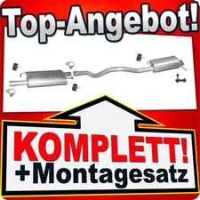Auspuff für VW T5 TRANSPORTER V 2.0 2.5 TDI BiTDi PRITSCHE SWB