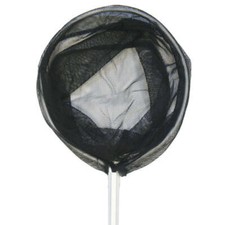 Betta 25cm Round Black Coarse Net 36 inch Handle Pond Fish Catching Koi Goldfish