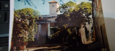 Postkarte 60er Jahre .Afrique . Senegal. Ile de Goree. Place de L'Eglise.UNBESPIELT