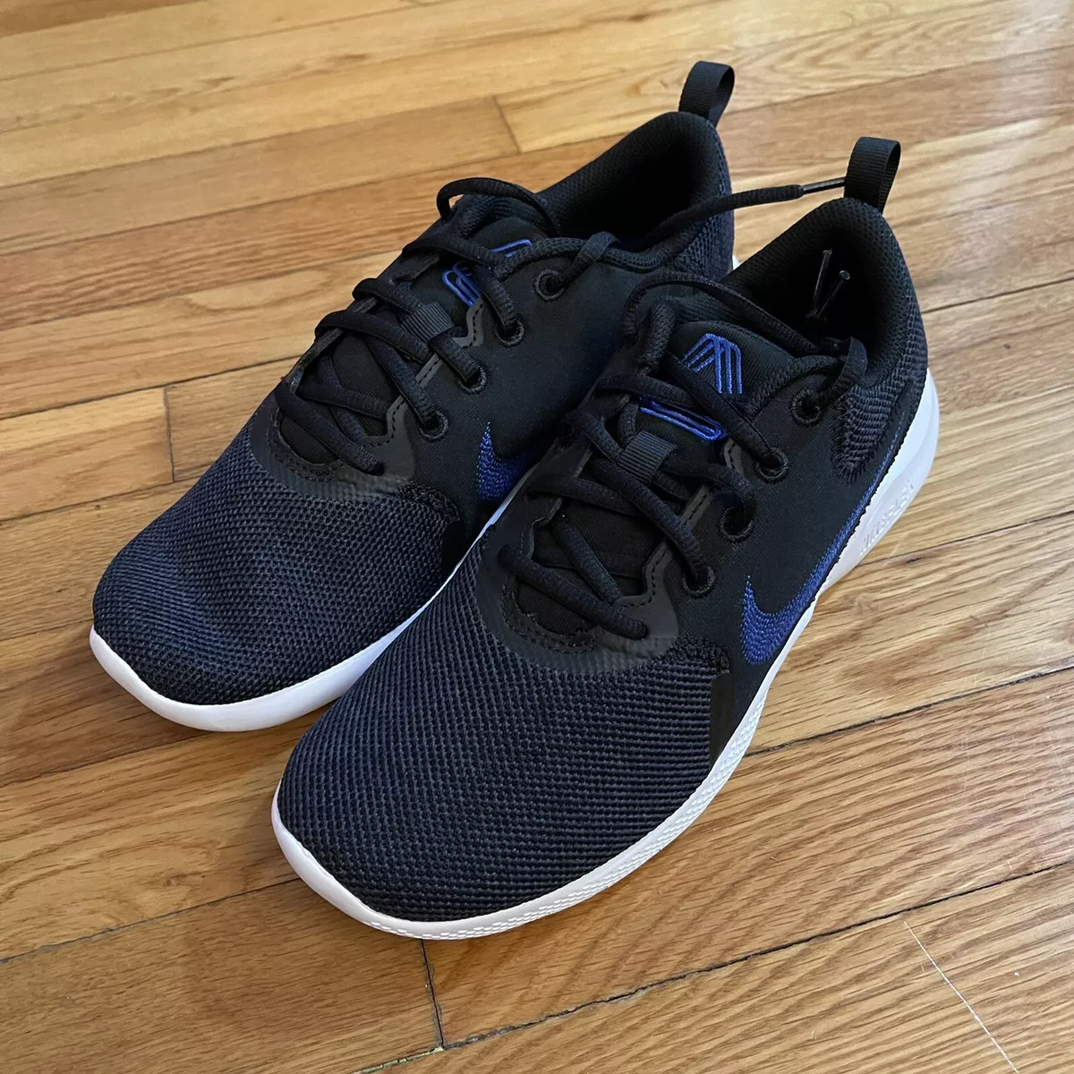 Nike flex contact store navy blue running shoes