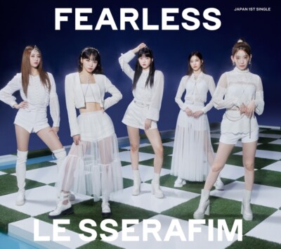 LE SSERAFIM Japan 1st Single FEARLESS Solo ver. Weverse ver