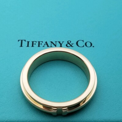 Tiffany&Co T Narrow Ring In 18K Rose Gold - Main Image