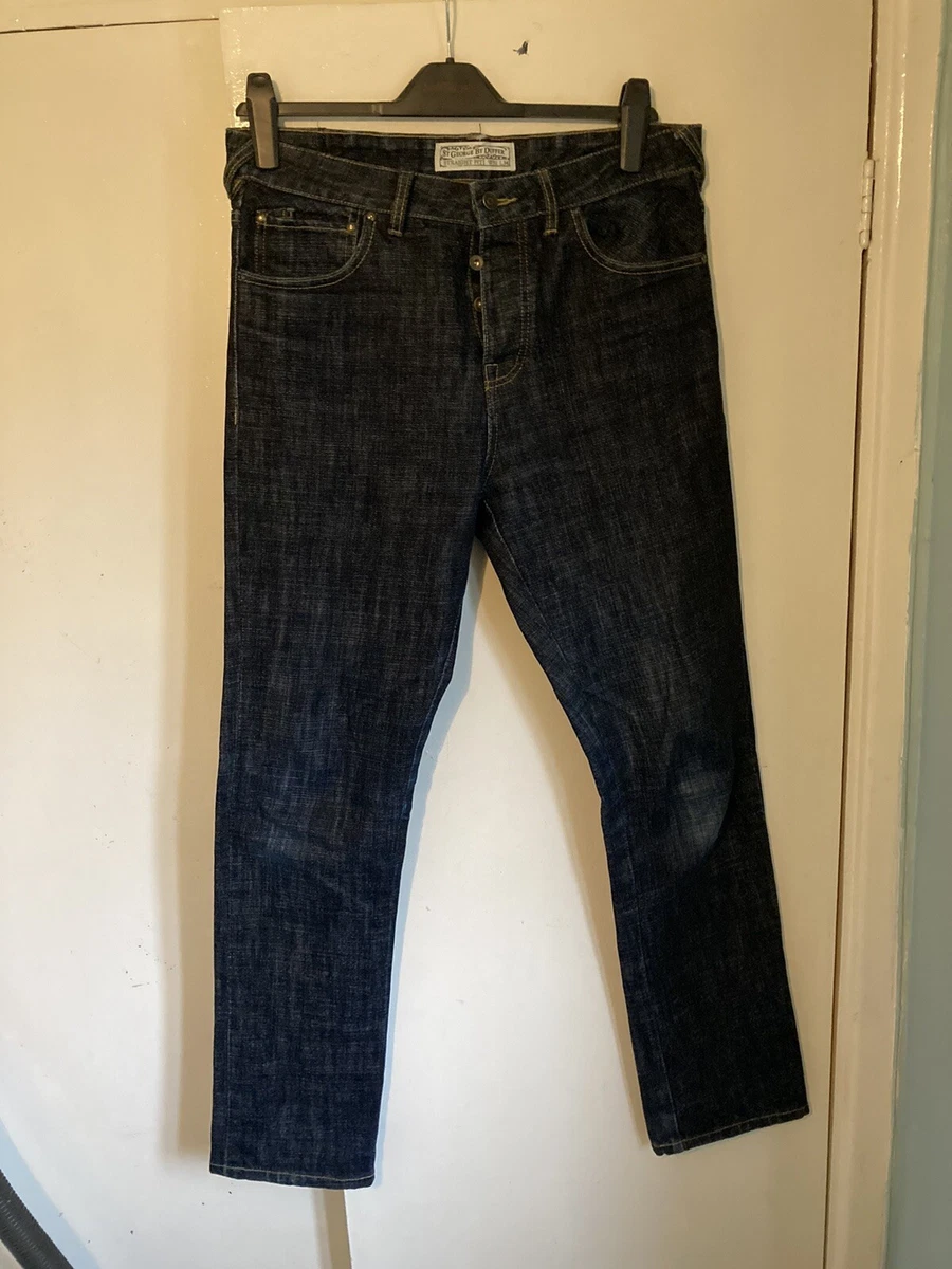 St George by duffer mens jeans 32 x 34 straight leg C3