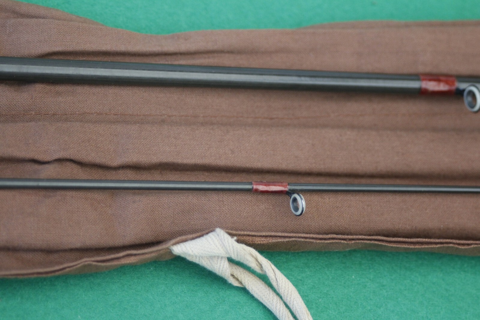 9'6" Fibatube blank 2 piece vintage fly fishing rod Line 7/8 (132) eBay