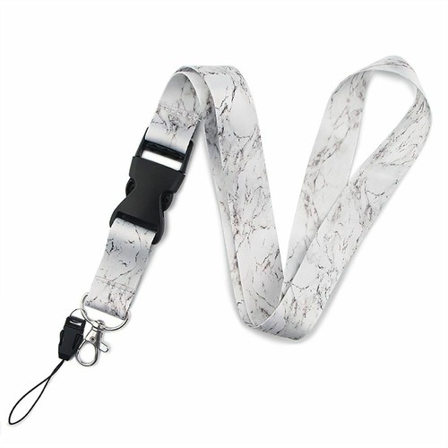 Marbling Lanyard USB ID Badge Holder for key Phone Neck Strap Hang Rope H - 第 11/11 張圖片