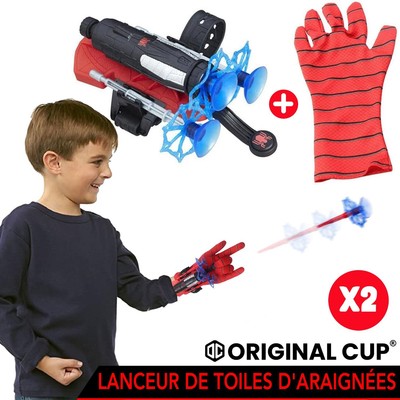 OSDUE GANT DE Lanceur Spider, Spiderman Lance Toile, Gants de, lanceur de spider