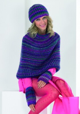 Stylecraft Harlekin Strickmuster 8681 Damen 28 - 44 inch/71 - 112 cm