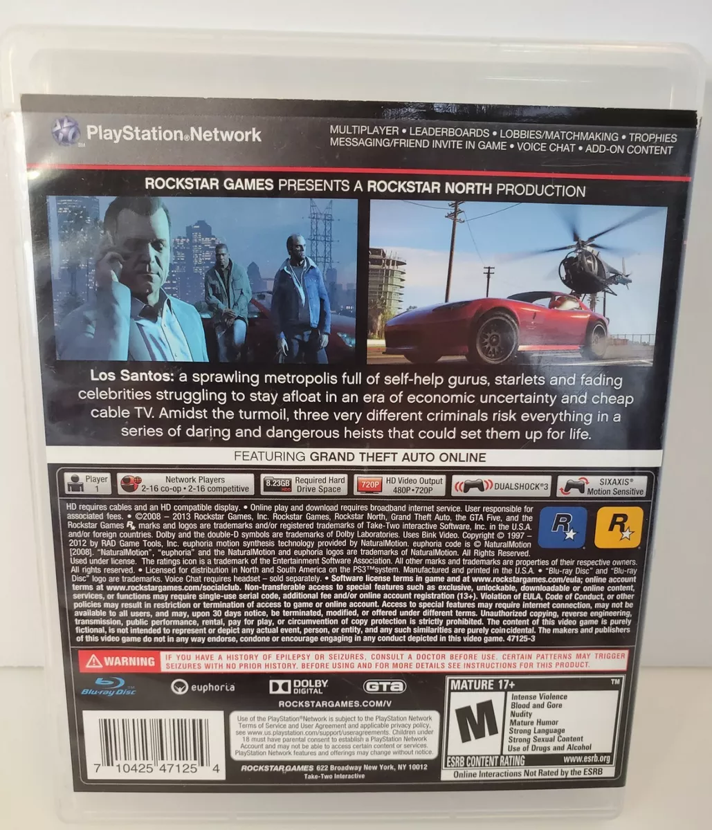 Check Out This Fan-Made Custom GTA V PS3 Case Mod