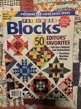 Quilters Newsletter Magazine Patchwork Blocks 2005