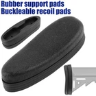 Black Durable Rubber Combat Slip-on Butt Pad Recoil Reducing Pad for Rifle