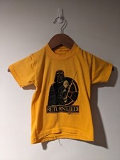 Vintage 1983 Star Wars Return of the Jedi Darth Vader Yellow 2-4 Years T-Shirt