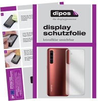 2X Schutzfolie FüR Oppo Realme X50 5G RüCkseite Klar Displayschutzfolie Folie