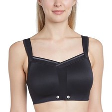 BERLEI PODIUM FIRM SUPPORT B4938 Podium Black  SPORTS RACER BACK BRA Sz.85/38C