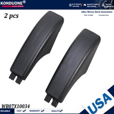 2 PACK WB07X10034 For GE Range Oven Door Handle Black End Cap Free Return