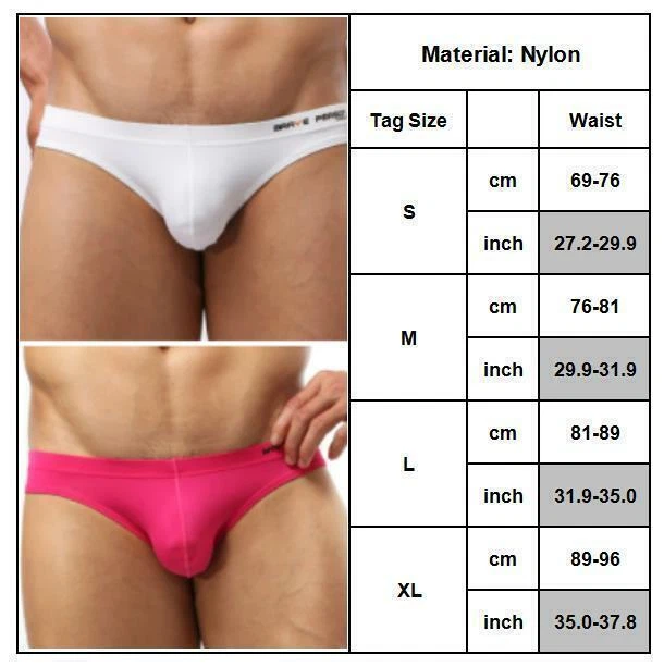 Men Swimming Briefs Trunks Sexy Low Rise Bikini Speedo Bikini Swimwear Underwear - Image 2 of 4