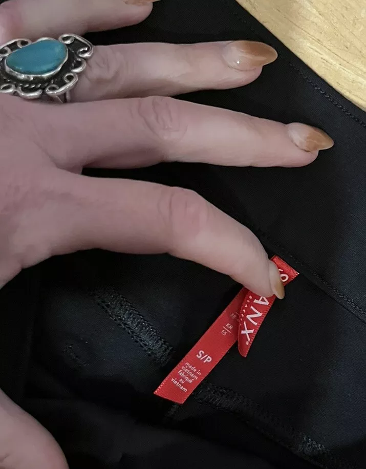 Auth $128 SPANX PONTE THE PERFECT PANTS Ankle 4-Pocket-20202R-Black-Size Small - Image 3 of 4