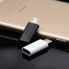 USB C 3.1 Type C Female to Micro USB Male Converter Cable Cord Adapter Black US