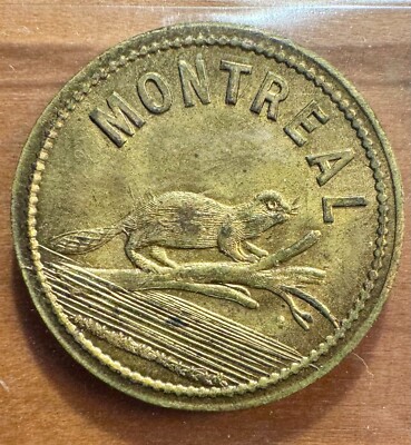 Vr Collect Tokens VR 1886 Montreal token, BR 622, ICCS AU55 | eBay