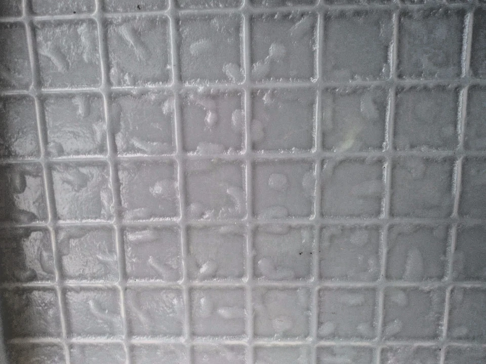 2 moldes de escalones para pavimentadora de patio 16" x 2" de espesor 1/8" poli plástico fundido años 100 Foto 3 de 3