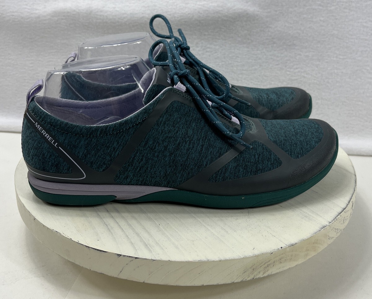 MERRELL Ceylon Monument Sneaker Womens Size Teal Lilac Lace Up J42798  Shoes