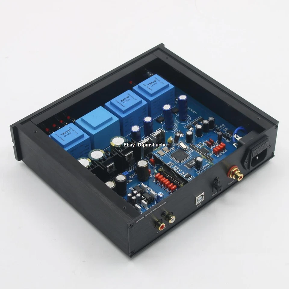 HiFi Finished L1541 Audio DAC Digital Coaxial Fiber CM6631 USB TDA1541 Decoder - Image 4 of 4