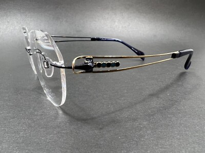 Charmant Line Art Xl2163 TL Teal Eyeglasses 51-17-135 Case  display picture 1