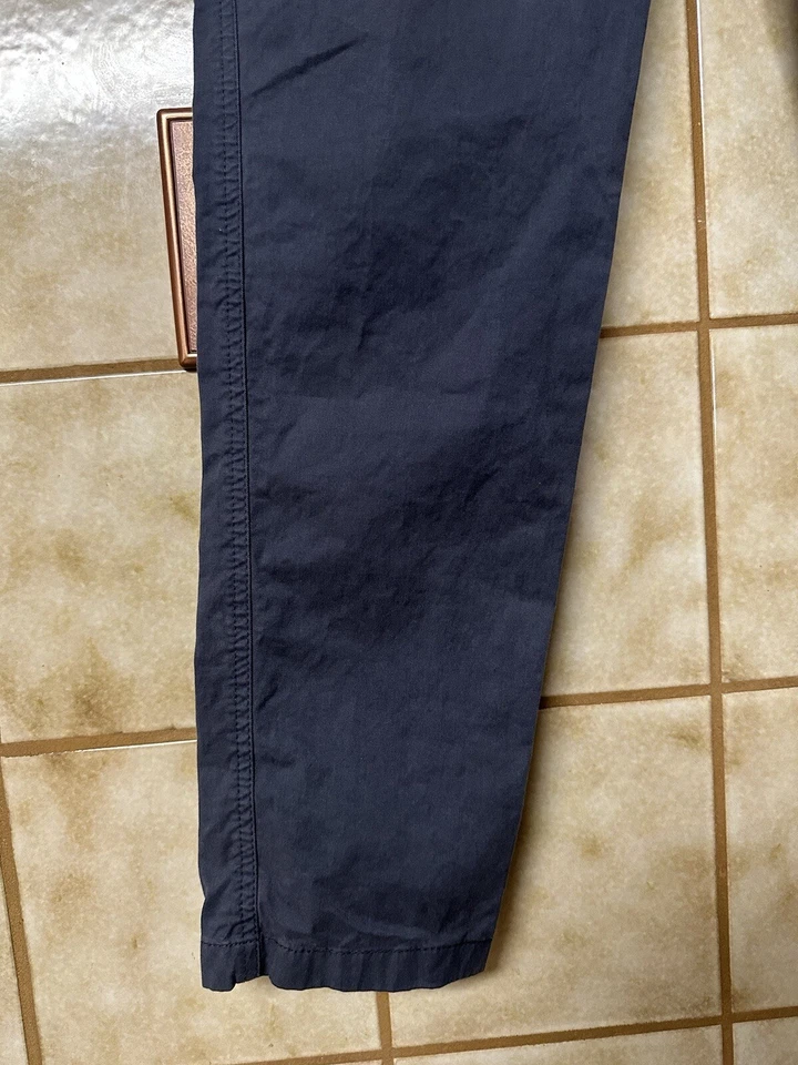 Pantalones chinos CASLON de algodón elástico gris para mujer talla 12 Foto 2 de 4